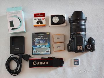 Kit Canon 550D + Sigma 17-70mm f/2.8-4 Macro DCHSM