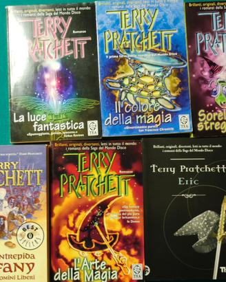 Terry Pratchett - 7 libri