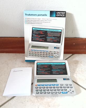 Traduttore multilingua portatile United Office 
