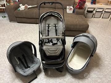 passeggino trio con basi isofix 