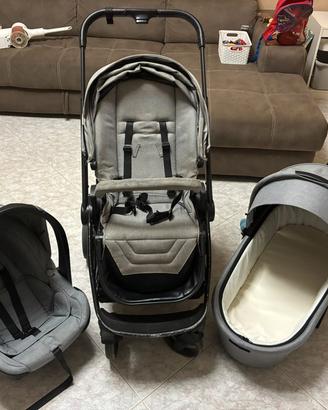 passeggino trio con basi isofix 