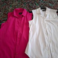 2 Camice smanicate taglia S