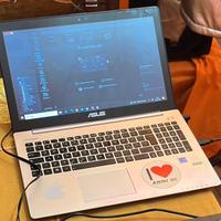 Notebook Asus  intel i3 256Gb ssd 8gb Ram touch