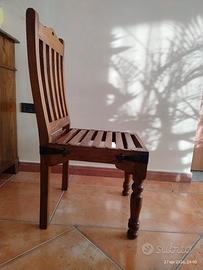sedia in legno Massello 