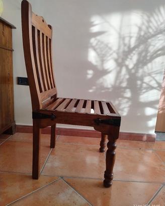 sedia in legno Massello 