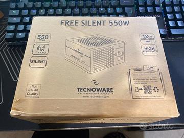 Alimentatore PC Tecnoware Free Silent 550W – NUOVO