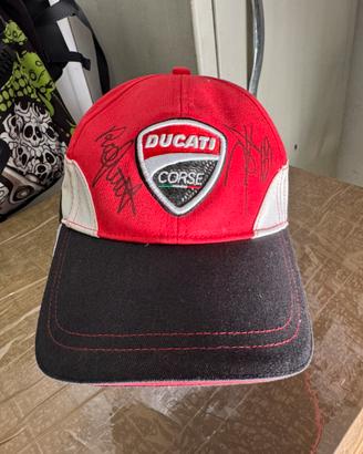Cappellino ducati firmata hayden e valentino rossi