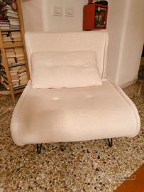 Poltrona Letto Deghi "Terat Deluxe" Bouclé