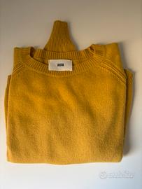 Maglione donna color senape/giallo ocra, inverno