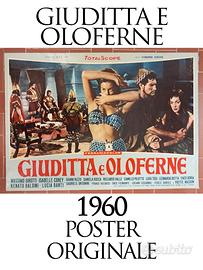 Giuditta e Oloferne 1960 Poster Originale Banti