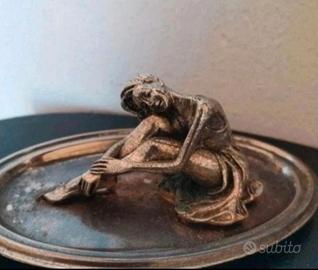 Scultura Decorativa in Bilaminato d'Argento