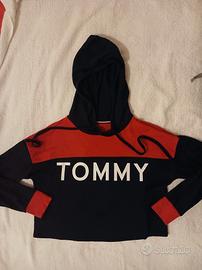 Tommy Hilfiger felpa con cappuccio taglia S