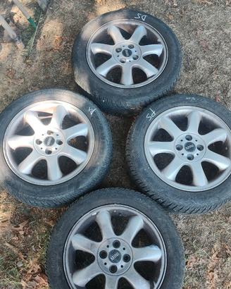 4 Cerchi in lega 15" originali MINI
