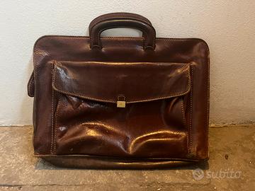 Borsa portadocumenti Brics pelle