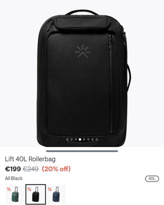 Trolley - Lift 40L rollerbag Tropicfeel