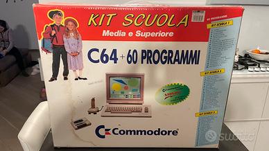 Commodore c64 kit scuola