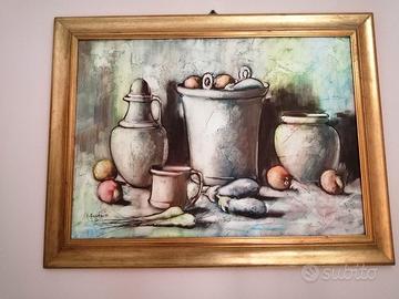 Quadro pittura a olio