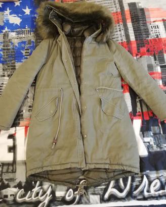 giubbotto donna double face taglia M 
