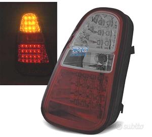 FANALI MINI COOPER R50 R52 R53 04-06 LED ROSSO AFF