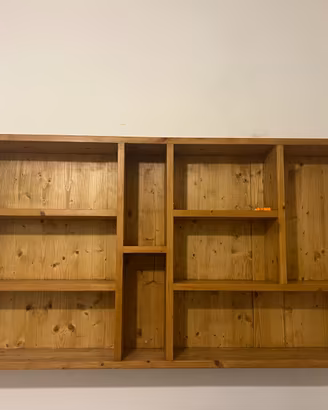 Libreria e mobiletto a 2 ante