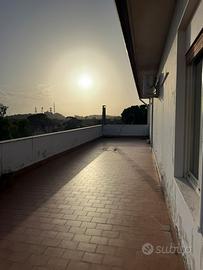 Attico con terrazzo e vista etna