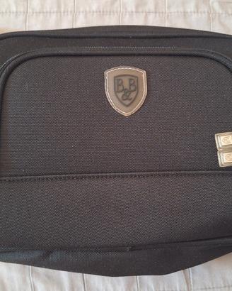 Beauty Case da Viaggio Nero Bond & Brothers. Nuovo