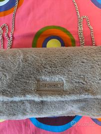 Borsa Moschino con pelliccia nuova mai indossata