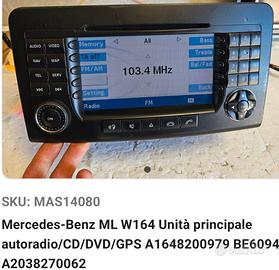 Stereo originale Mercedes per ML 320 cdi_W164