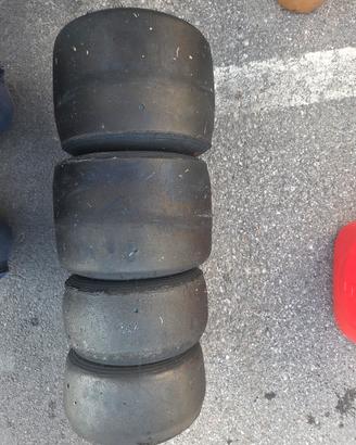 Set gomme kart vega LeCont maxxis