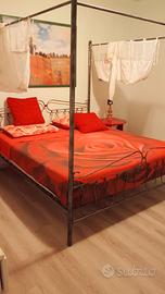 LETTO  KING SIZE CON MATERASSO IN MEMORY