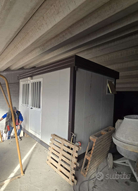 Baracca uso ufficio 4mtx2.4+wc+ lavabo