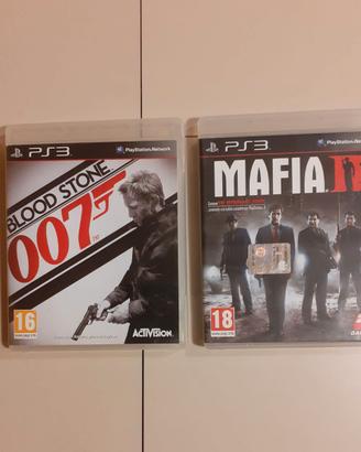 PS3: MAFIA II  +  BLOOD STONE 007