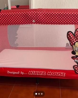 Lettino da viaggio Eurasia Minnie con materasso