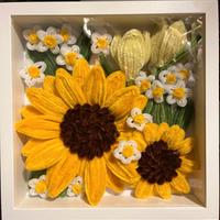 Quadro con girasoli