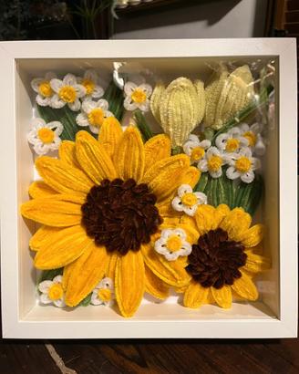 Quadro con girasoli