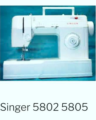 Macchina da cucire Singer 5802/5805