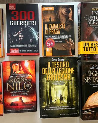 Lotto 8 Romanzi Storici e Thriller Frediani, Rua,