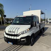 Iveco daily 35s180 doppia cabina cassone centinato