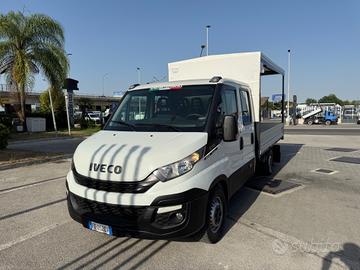 Iveco daily 35s180 doppia cabina cassone centinato