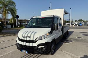 Iveco daily 35s180 doppia cabina cassone centinato