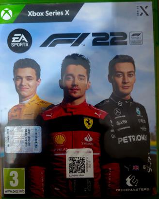 F1 22 xbox serie X