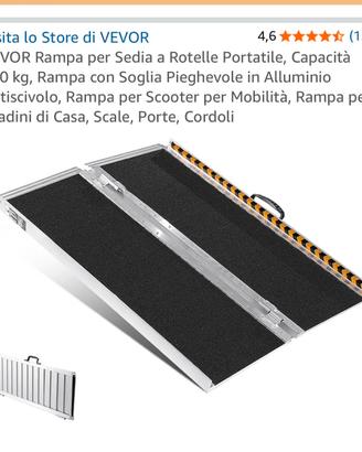 Rampa x carrozzina