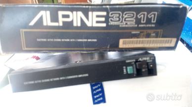 Alpine 3211 cross over con amplificatore