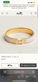 Bracciale Hermes oro