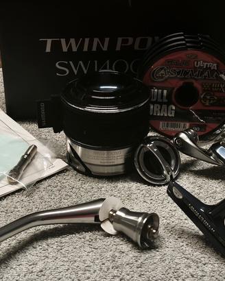 Mulinello Shimano Twin power SWC  14000 XG