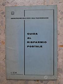 Guida al Risparmio Postale 1972