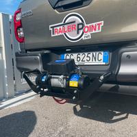 Supporto verricello per attacco gancio Americano