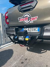 Supporto verricello per attacco gancio Americano