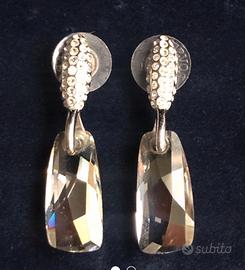 Swarovski orecchini Cobra argento 