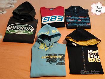 Felpe  bambino 11, 12 anni